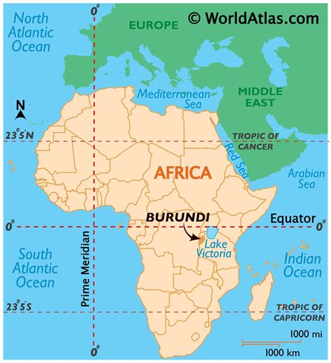 burundi africa map.